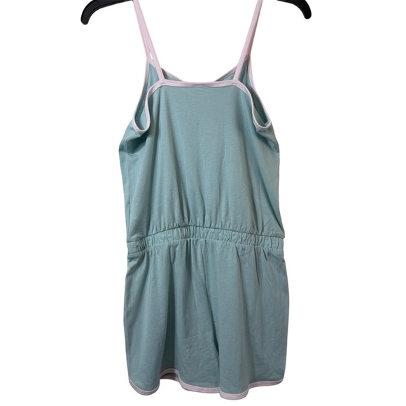 Puma Girls' Blue and Pink Sleeveless Romper - Picture 3 of 6